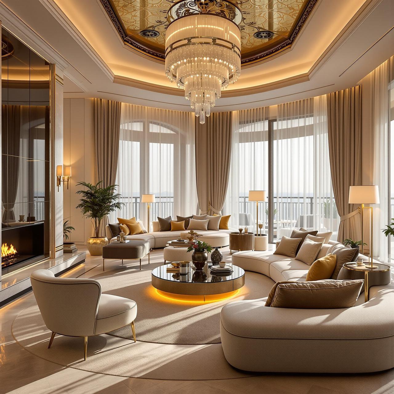 某网红博主豪宅内景首次曝光
